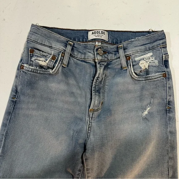 Agolde Sophie Crop Jeans - Size 26 - Picture 9 of 13
